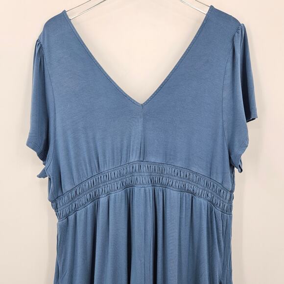 Ingrid+Isabel The Lounge & Play Maternity Romper Coronet Blue Size XL‎ - Picture 12 of 16